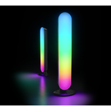 Game LED table lamp 2 kpl black RGB