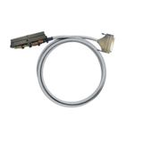 PLC-wire, Analogue signals, 37-pole, Cable LiYCY, 1 m, 0.25 mm²