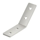 Mounting bracket, 45° with 4 holes A4