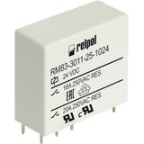 Miniature relays, 1 CO, AgSnO2, 48V DC, Rated load AC1 16 A