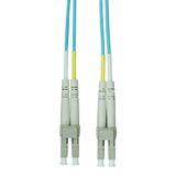 FO Patchcord Duplex LC/LC, 50/125æm OM3, LS0H-3, aqua, 10.0m