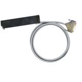PLC-wire, Analogue signals, 37-pole, Cable LiYCY, 1 m, 0.25 mm²