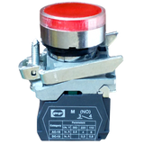 Pushbutton switch LED FP PCPI RED 1NC IP40 110V