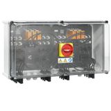 Combiner Box (Photovoltaik), 1000 V, 2 MPP's, 3 Inputs / 3 Outputs per
