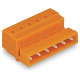 1-conductor male connector CAGE CLAMP® 2.5 mm² orange