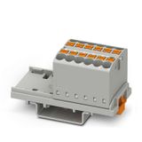 PTFIX 12X2,5-NS35 GY-EX - Distribution block