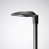 Post-top luminaires Jovie 50 CLO (normal) Lens Anthracite ET 42W 4200lm 70 asymmetric wide (AB2L) IP66 IK09 5 SDCM