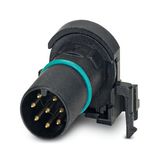 Flush-type connector