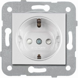 Novella-Trenda Silver (Quick Connection) Child Protected Earthed Socket