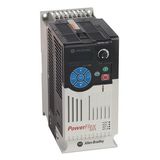 Allen-Bradley 25B-A011N104 PowerFlex 525 AC Drive, with Embedded EtherNet/IP and Safety, 240 VAC, 1 Phase, 3 HP, 2.2 kW Normal Duty; 3 HP, 2.2 kW Heavy Duty, Frame B, IP20 NEMA / Open Type, No Filter