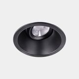 Downlight Play High Visual Confort Round Adjustable 6.4W LED warm-white 3000K CRI 90 48.5º Black IP23 630lm