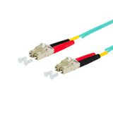 OpDAT patch cord LC-D/LC-D OM3, 5.0 m