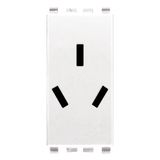 2P+E 10A Chinese SICURY outlet white