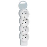 Standard multi-outlet extension - 4x2P+E - without cord