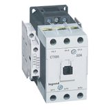 3-pole contactors CTX³ 65 - 50 A - 110 V~ - 2 NO + 2 NC - screw terminals