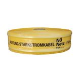 Cable warning tape printed with "N™ Netz", 100/0,25mm (250m)