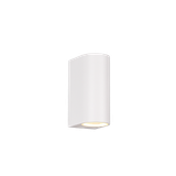 Roya wall lamp 2xGU10 matt white round
