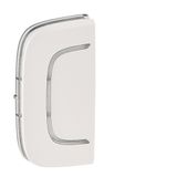 Cover plate Valena Allure - without marking - either side mounting - white