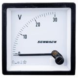 Voltmeter, 72x72mm, 30 VDC