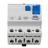 Residual current circuit breaker, 63A, 4-pole,30mA, type A,V