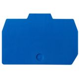 End section for spring clamp terminal HMM 2.5 mmý, blue