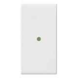 Button 1M w/o Symbol simple push white