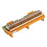 Relay module, 16-channel, 115 V AC / DC, LED yellow, 16 CO contact (Ag