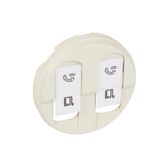 ENJO BEIGE PRISE RJ45 DOUBLE