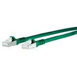 Patch cord Cat.6A AWG 26 6.0 m green