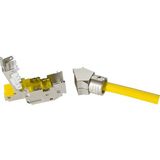 RJI MF RJ45 plug Cat6A, 8p IDC angl. 35°