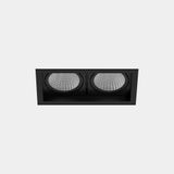 Downlight MULTIDIR TRIM BIG 60.6W LED warm-white 3000K CRI 90 59º DALI-2 Black IN IP20 / OUT IP54 6750lm