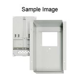 Meter box insert 8 Modul heights / 1-row, 5 meter panels