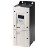 Variable frequency drive, 500 V AC, 3-phase, 34 A, 22 kW, IP55/NEMA 12, OLED display