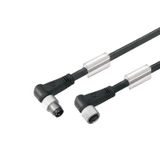 Sensor-actuator Cable (assembled), M8, Number of poles: 4, Cable lengt
