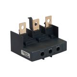 Adapter terminal block, TeSys Deca, for direct mounting of LR2D1… LR3D1… on TeSys D contactors LC1D115-D150