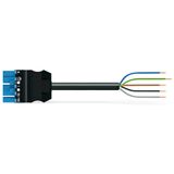 pre-assembled interconnecting cable B2ca Socket/plug light green