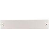 Front plate, for HxW=300x1200mm, blind