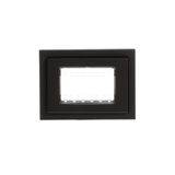 N3373 AN Frame 3 modules IP55 with Hinged Lid 1 gang Anthracite - Zenit