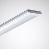 Surface-mounted luminaire 3331 Diffuser Silver rectangular ET 17W 2400lm Narrow (N) IP50 IK03 3 SDCM