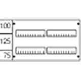 AG22G Cover, Field Width: 2, 300 mm x 500 mm x 26.5 mm, IP2XC