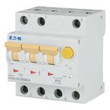 RCD/MCB combination, 13 A, 30 mA, MCB trip characteristic: B, 3p, RCD trip characteristic: A