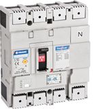 Compact circuit breaker with earth leakage protection 4P 250A (160-250A)