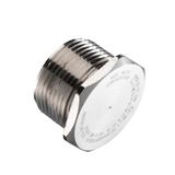 EXN/M63/HSP M63 HEX STOPPING PLUG NICKEL PLATED