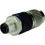 circular Connector w. Harax M12 L3 M