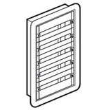 Fully modular flush mounting cabinet XL³ 160 - ready to use - 5 rows - 120 mod