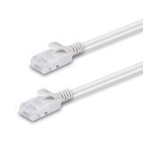 0.5m Cat.6A U/UTP LSZH Ultra Slim Network Cable, Grey RJ45, M/M, 500MHz, Copper, 28AWG