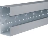 Wall trunking base f-mounted BRS 100x210mm lid 80mm of sheet steel gal