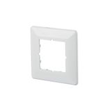 Cover plate 80 x 80 mm pure white, E-DAT C6