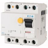 Residual current circuit breaker (RCCB), 16A, 4p, 100mA, type S