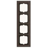 1724-243 Cover Frame Busch-axcent® paper brown